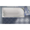 Акриловая ванна Vagnerplast Hera 180x80 см, с каркасом, ультрабелая