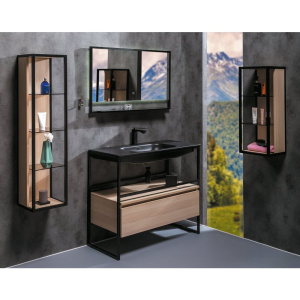 Купить Тумба с раковиной Armadi Art Loft 120 light wood, напольная в Москве с доставкой Тумба с раковиной Armadi Art Loft 120 light wood, напольная