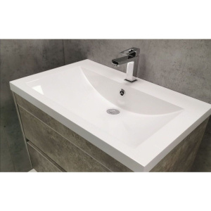 Тумба с раковиной Art&Max Family 90, напольная, Cemento Veneto