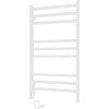 Полотенцесушитель электрический Laris Астор ЧК П9 350/700 белый, L