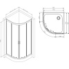 Душевой уголок AM.PM Gem W90G-401-080WT 80x80