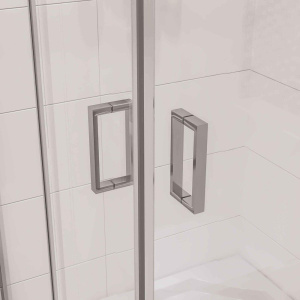 Купить Душевой уголок Niagara Nova NG-6686-08 80x80, профиль хром, стекло прозрачное в Москве с доставкой Душевой уголок Niagara Nova NG-6686-08 80x80, профиль хром, стекло прозрачное