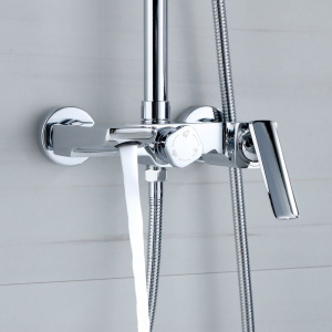 Душевая стойка BOND Cube B02-9400 хром