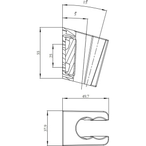 Купить Настенный держатель IDDIS 080CP00i53 в Москве с доставкой Настенный держатель IDDIS 080CP00i53