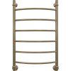 Полотенцесушитель водяной EWRIKA Сафо D 80х50, состаренная бронза