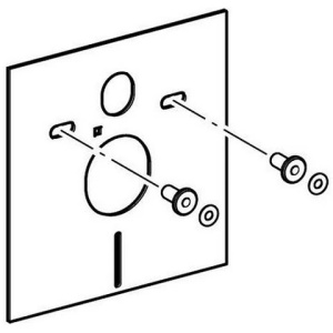 Звукоизолирующая прокладка для унитаза, биде Geberit 156.050.00.1