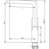 Смеситель для кухни Savol SK-H7001