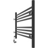 Полотенцесушитель электрический Laris Оливия ЧКЧ8 800/500 черный, R