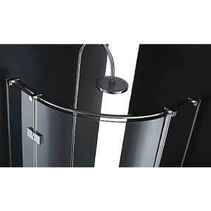 Душевой уголок Cezares Bergamo R1 100 Arco C Cr L IV