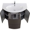 Тумба с раковиной Cezares Eden 91 grigio talpa opaco, раковина 50177