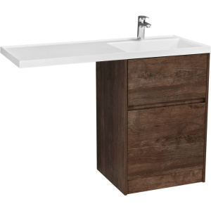 Купить Тумба с раковиной AQUATON Лондри 60 R, дуб кантри в Москве с доставкой Тумба с раковиной AQUATON Лондри 60 R, дуб кантри