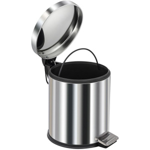 Мусорное ведро Berges 121006 5 л, хром