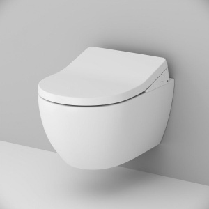 Купить Унитаз подвесной AM.PM Awe C111700WH с биде и микролифтом в Москве с доставкой Унитаз подвесной AM.PM Awe C111700WH с биде и микролифтом