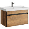 Мебель для ванной Aqwella Urban 80, подвесная, дуб балтийский