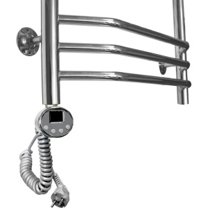 Купить Полотенцесушитель электрический Domoterm Лаура П9 50x70, хром, L в Москве с доставкой Полотенцесушитель электрический Domoterm Лаура П9 50x70, хром, L