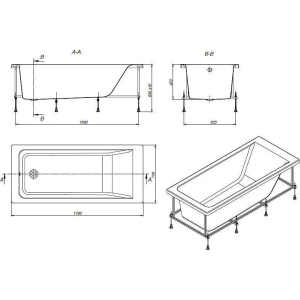 Ванна Roca Easy ZRU9302905 170x70, акрил