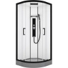 Душевая кабина Black&White Galaxy G8001 900х900х2150, с низким поддоном