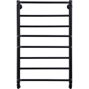 Полотенцесушитель водяной Comfysan Puro W-8 80х50 черный матовый