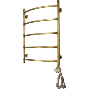 Полотенцесушитель электрический Domoterm Калипсо П5 50x70, античная бронза, R