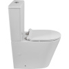 Унитаз-компакт BelBagno Flay-r BB2149CP-TOR безободковый, крышка BB2111SC с микролифтом, бачок BB2149T