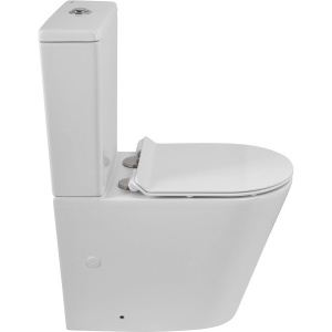 Унитаз-компакт BelBagno Flay-r BB2149CP-TOR безободковый, крышка BB2111SC с микролифтом, бачок BB2149T