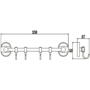 Купить Крючок РМС A5024 в Москве с доставкой Крючок РМС A5024