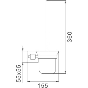 Купить Ершик Haiba HB89 10 в Москве с доставкой Ершик Haiba HB89 10
