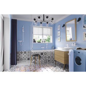 Купить Смеситель для ванны с душем Kludi Pure&Easy 376819165 в Москве с доставкой Смеситель для ванны с душем Kludi Pure&Easy 376819165