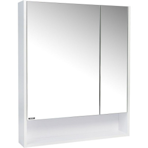 Купить Зеркало-шкаф VIANT Мальта 80 белое в Москве с доставкой Зеркало-шкаф VIANT Мальта 80 белое