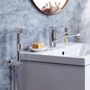 Смеситель для раковины Damixa Galaxy DX7502300 с гигиеническим душем