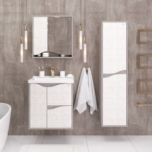 Мебель для ванной Onika Брендон 60.13 камень светлый