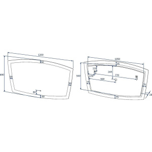 Купить Зеркало Art&Max Roma 120 в Москве с доставкой Зеркало Art&Max Roma 120