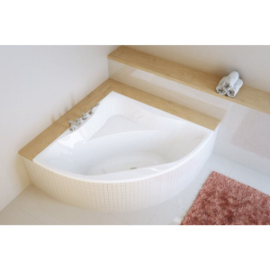 Акриловая ванна Excellent Glamour 150x150 см, с каркасом, четверть круга