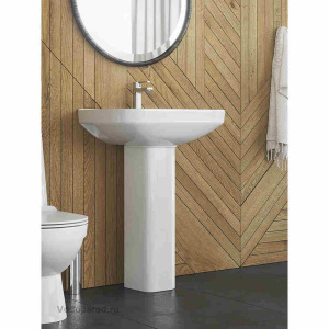 Раковина подвесная Sanita Luxe Next 60 WB.PD/Next/60-C/WHT.G/S1