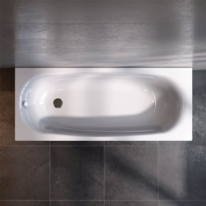 Купить Акриловая ванна AM.PM Tender Oval 170x70 см, с каркасом в Москве с доставкой Акриловая ванна AM.PM Tender Oval 170x70 см, с каркасом