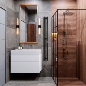 Полотенцесушитель электрический Indigo Style Pro LSPRE120-10BRRt черный муар