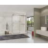 Душевой уголок Vincea Como Soft VSR-1CS8015CL 150x80 см профиль хром, стекло прозрачное