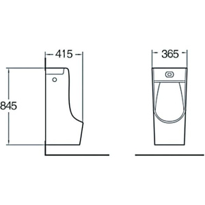 Купить Писсуар SantiLine SL-6003 в Москве с доставкой Писсуар SantiLine SL-6003