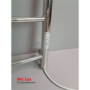Купить Полотенцесушитель электрический Indigo Arc Lux LCALE60-40Rt серебристый в Москве с доставкой Полотенцесушитель электрический Indigo Arc Lux LCALE60-40Rt серебристый