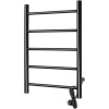 Полотенцесушитель электрический Domoterm Аврора DMT 109-5 50x71, черный, R
