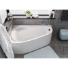 Акриловая ванна Vagnerplast Selena L 160x105 см, угловая, с каркасом, асимметричная