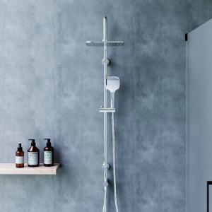 Купить Душевая стойка Dorff Norma D0712000 хром в Москве с доставкой Душевая стойка Dorff Norma D0712000 хром