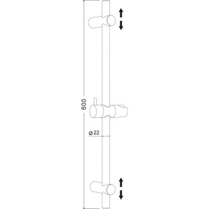 Душевая штанга Olive'S KD05