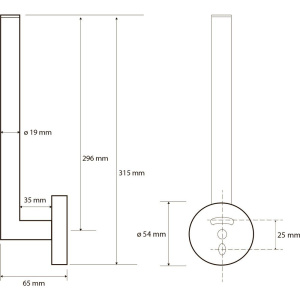 Держатель для запасных рулонов Bemeta Omega 104112142