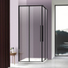 Душевой уголок Vincea Slim-N VSS-4SN8010CLB 100x80, профиль черный
