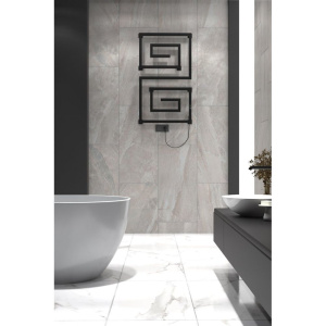 Купить Полотенцесушитель электрический Indigo Lira DGL100-60BRRt черный муар в Москве с доставкой Полотенцесушитель электрический Indigo Lira DGL100-60BRRt черный муар