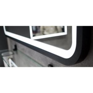 Зеркало Art&Max Genova 60 с подсветкой, функция антизапотевания