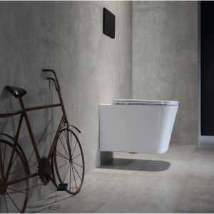 Унитаз подвесной Triton Verso Pro VO-3032 безободковый, с микролифтом