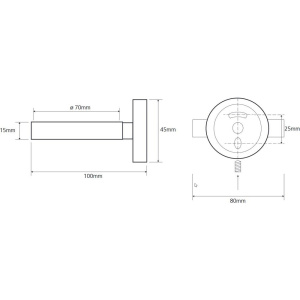 Держатель для фена Bemeta Omega 101117012