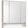 Зеркало-шкаф AQUATON Рико 80 белое, ясень фабрик